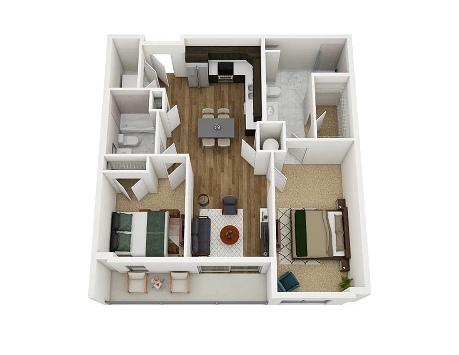 Floor plan B4WF