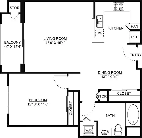 Floor plan Unit Type (B)