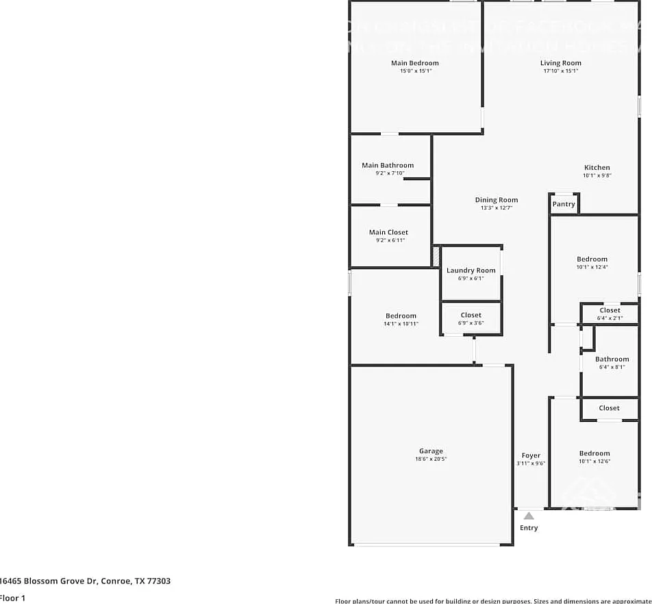 16465 Blossom Grove Dr Conroe, TX 77303 — Photo 2