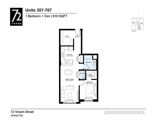 Floor plan 307-707