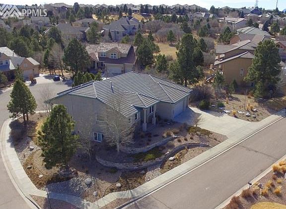 Located on the corner of a cul-de-sac, this home has beautiful low maintenance xeriscaping.