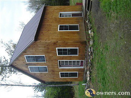 East and North sides of the house.