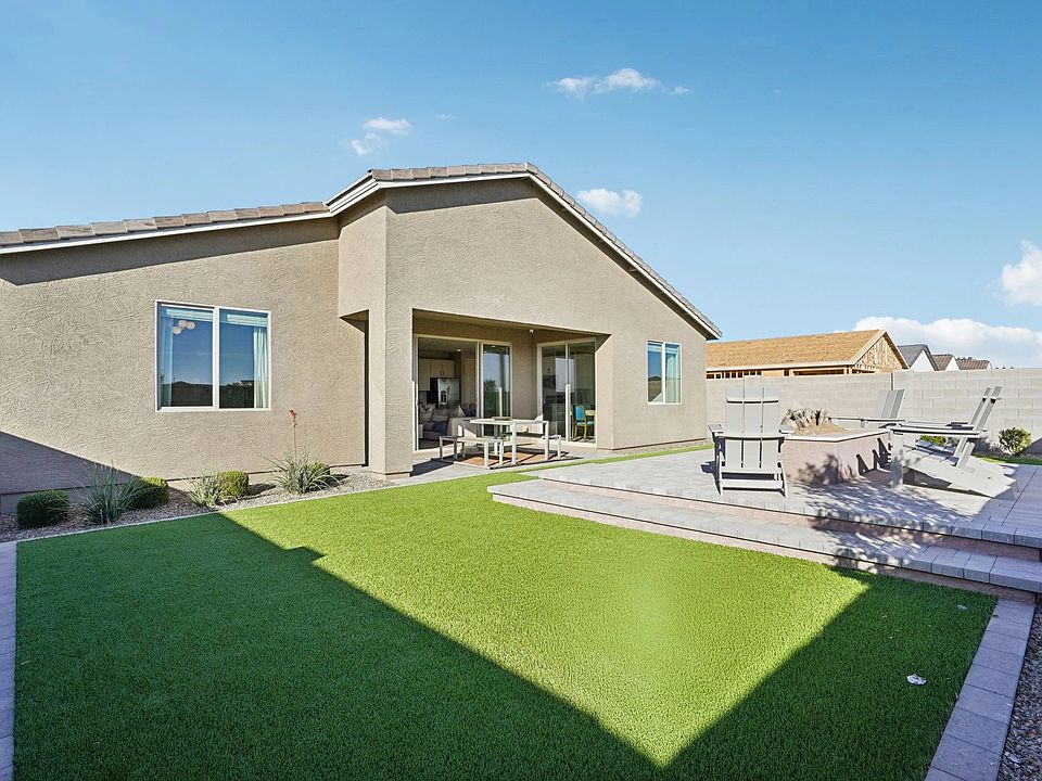 Back exterior elevation