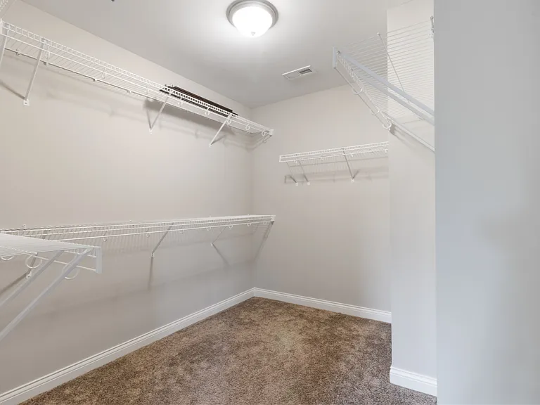 Master walk in closet
