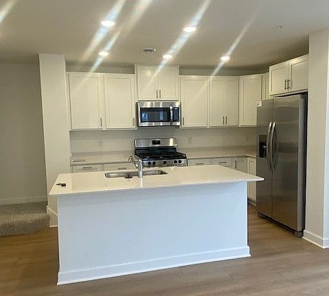 Lots of light and cabinets.