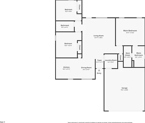 3 bed, 2.0 bath, 1300 sqft, $1,625 — Photo 2