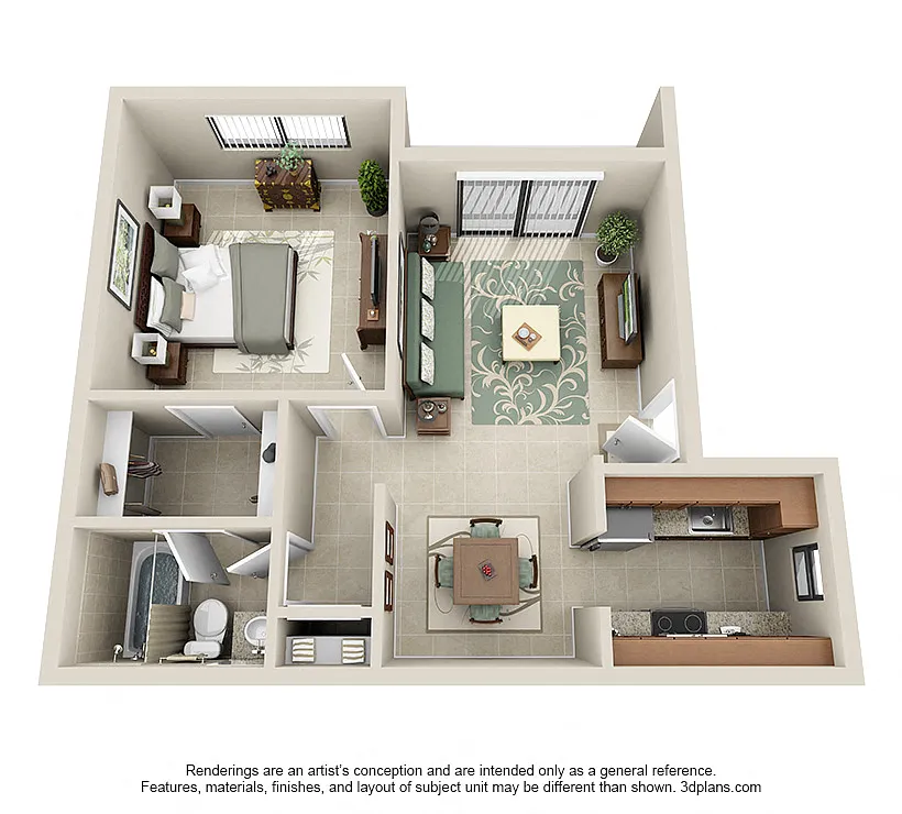 Floor plan Model A