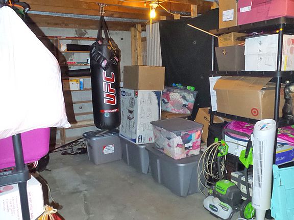 Basement storage