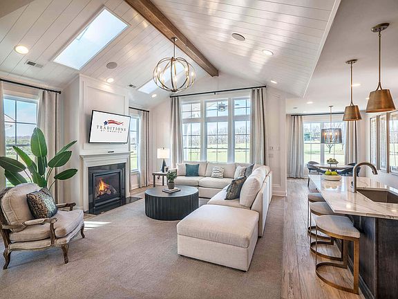 The Grant Model Great Room