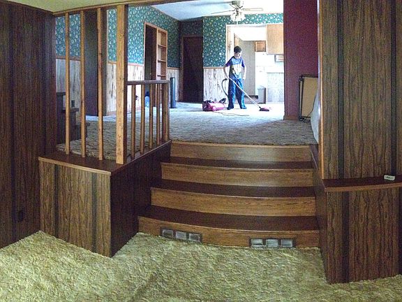 lower level living room