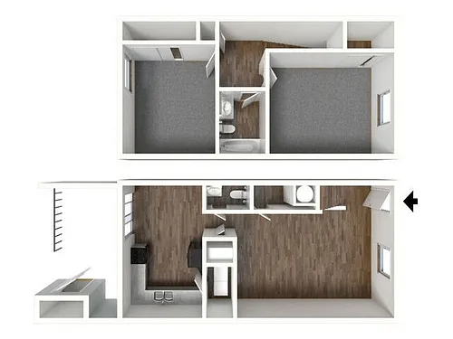 Floor plan Crossroads