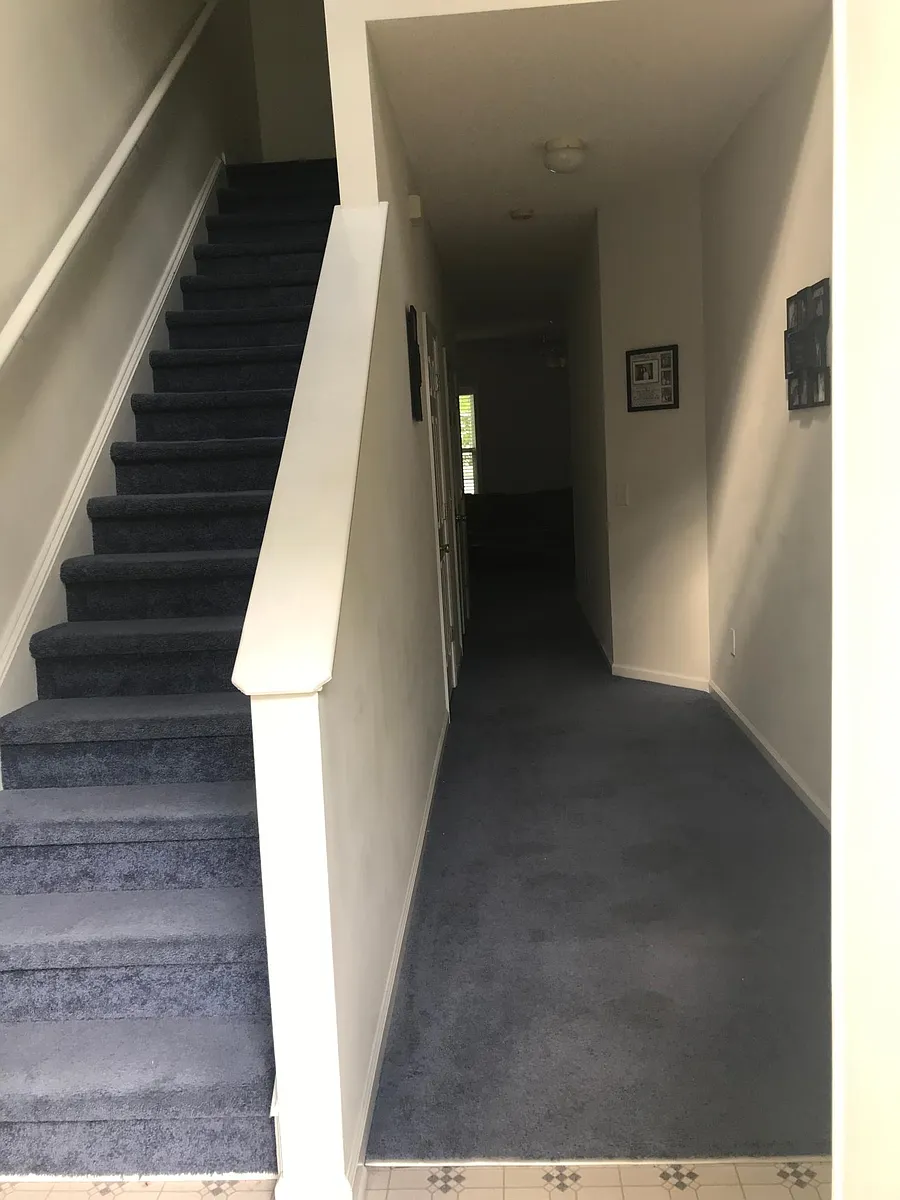 Entrance way -new flooring installed on first floor - 4355 River Gate Ln #B