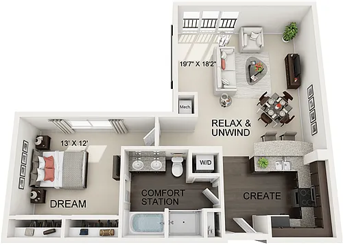 Floor plan Del Mar