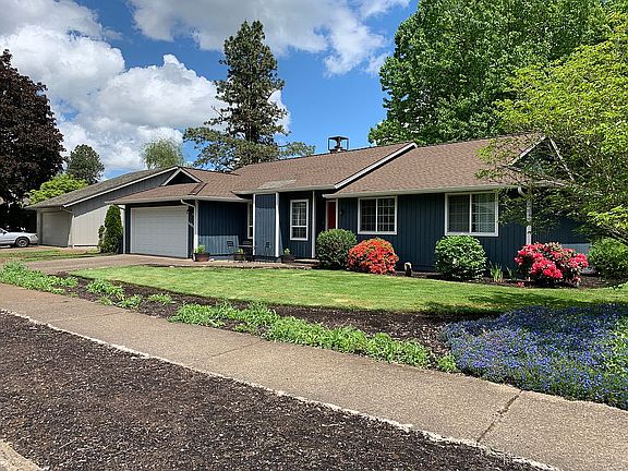 Front view looking north