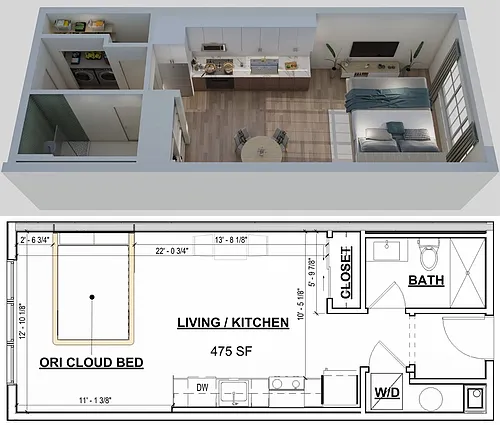 Floor plan Bohdi
