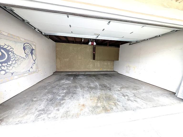 Two-car garage
