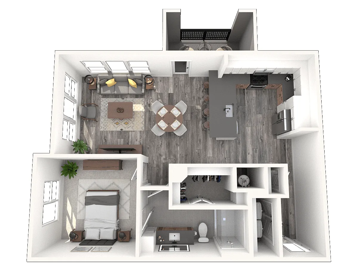 Floor plan A4