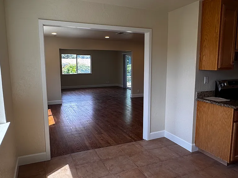 Dining room view