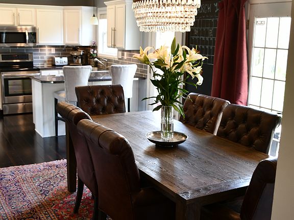 Bright kitch opens to dining