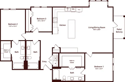 Floor plan C2