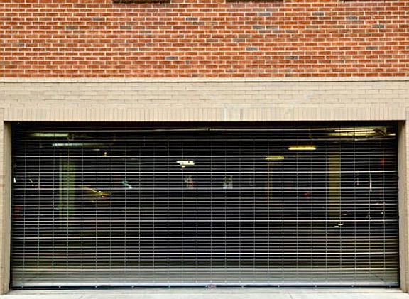 Secured parking garage 