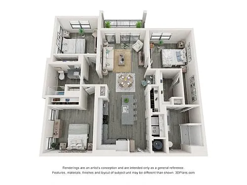 Floor plan The Andrew