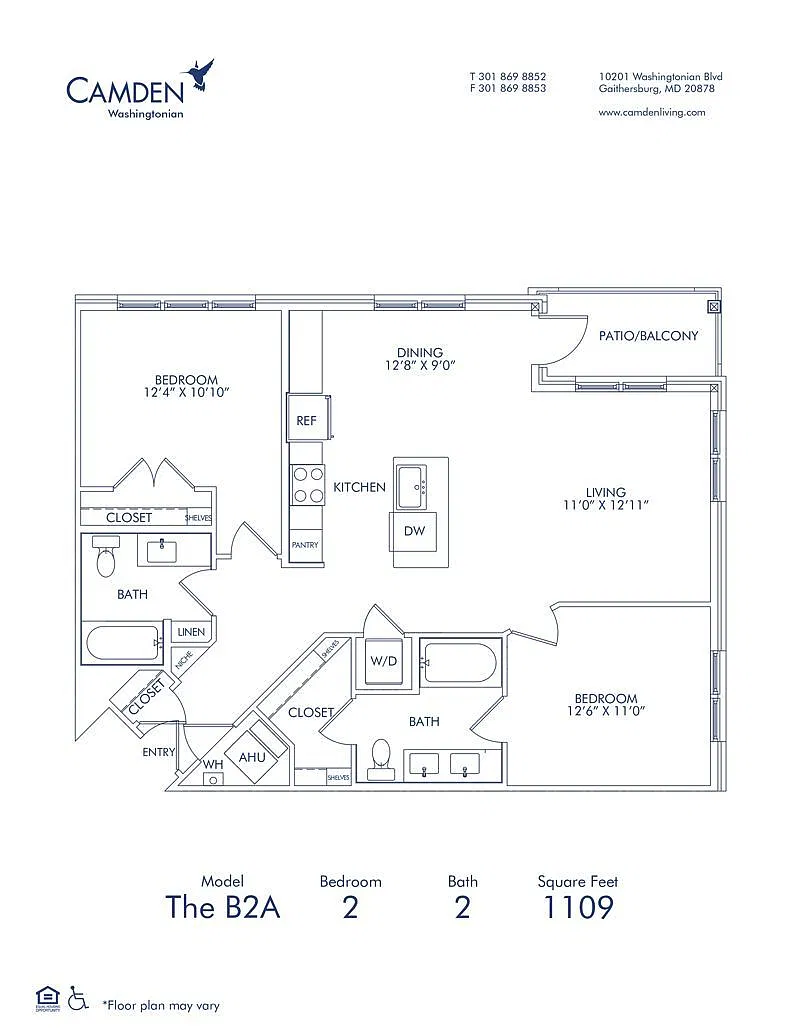 Floor plan B2A