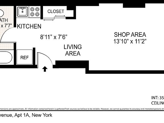 2nd image of 1670 3rd Ave APT 2A