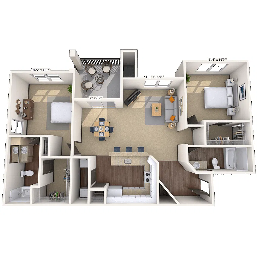 Floor plan The Bertram