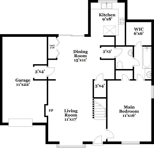 3 bed, 2.5 bath, 1425 sqft, $2,335 — Photo 2