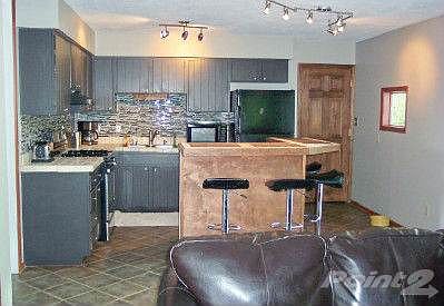 Kitchen with tile flooring