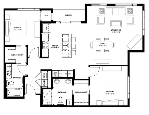 Floor plan Bristol
