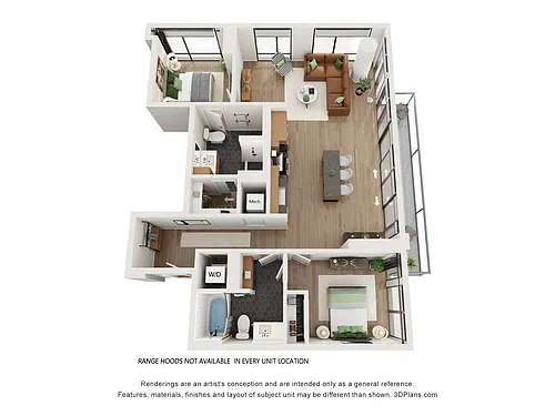 Floor plan B7