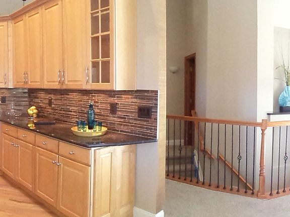 New kitchen next to LR