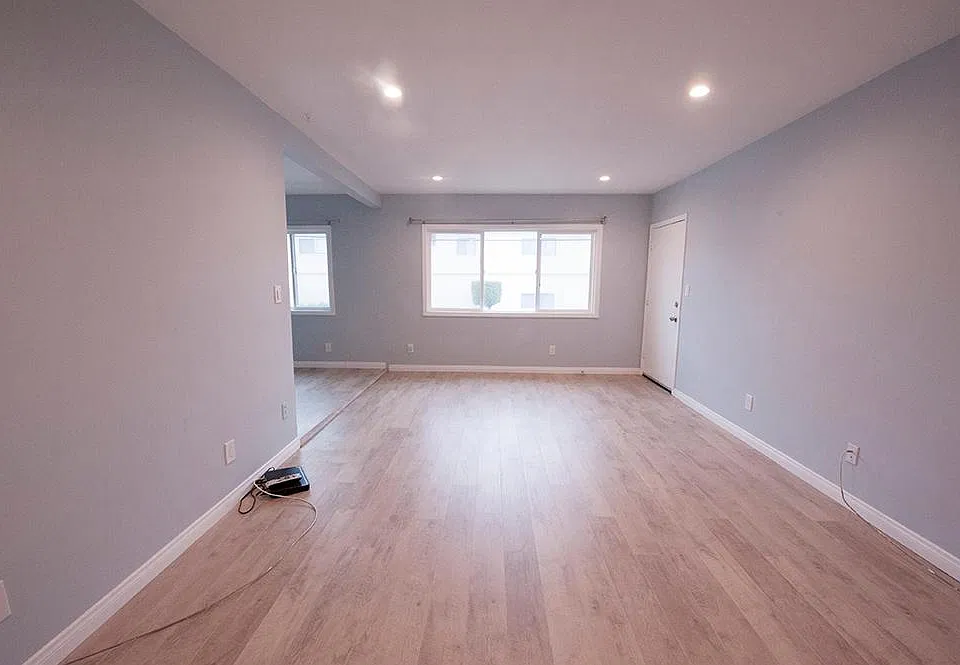 Living Room looking west from near entrance door.