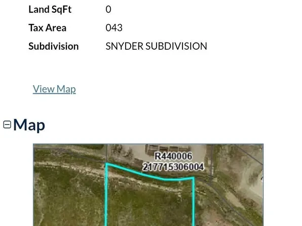 Snyder Subdivision, Rifle, CO 81650