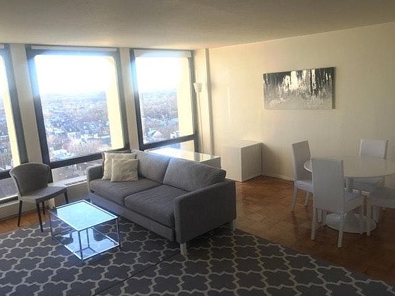 Living room furnished