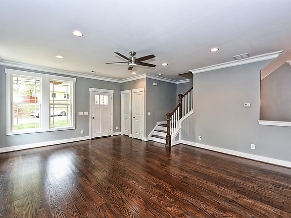 Crown moldings throughout