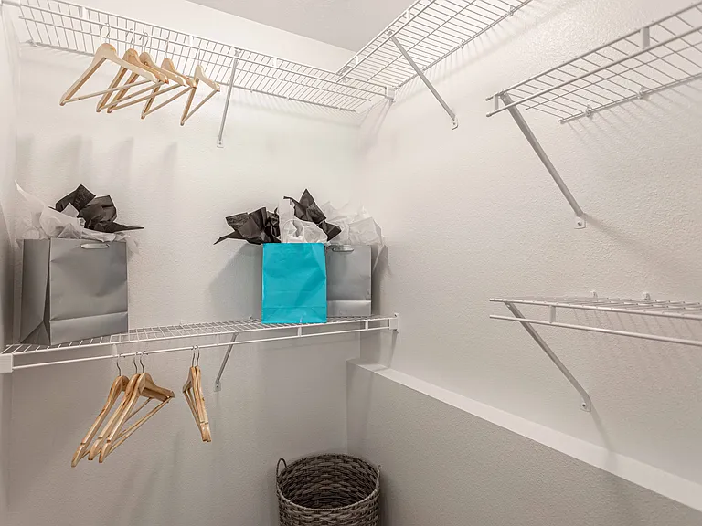 Remodeled Master Closet