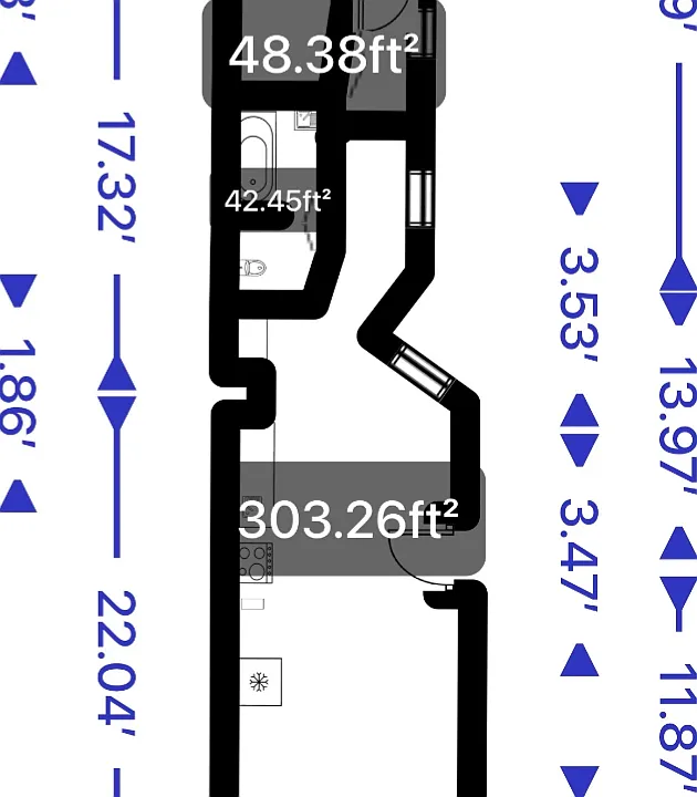 Measurements are approximate.
