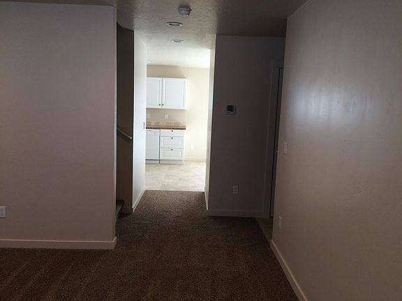 Living room looking into the kitchen