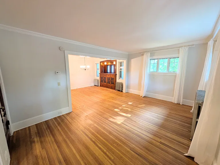 View upon entering front door