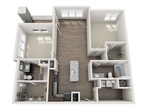 Floor plan B1