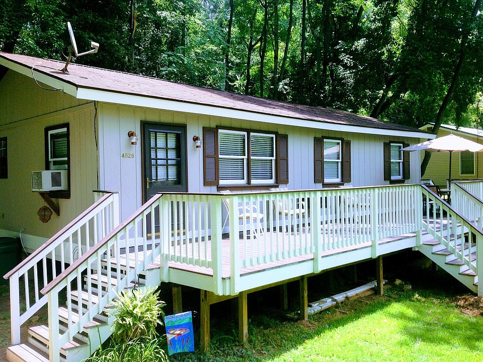 Huge Deck Over Looking River