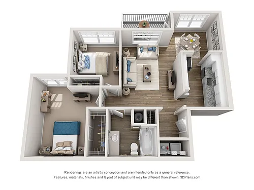 Floor plan Blue Ridge