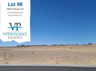 1647 E Karen Dr LOT 98, Lake Havasu City, AZ 86404