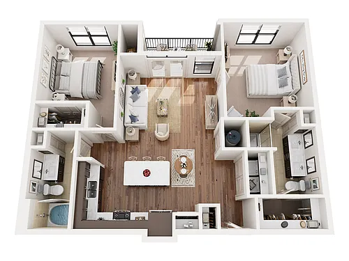 Floor plan B1