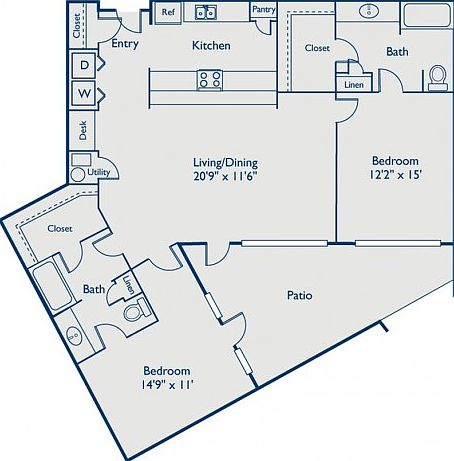 2nd image of 1900 Hi Line Dr APT 168