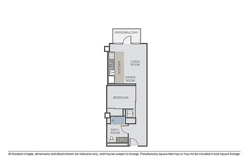 Floor plan Plan 1A