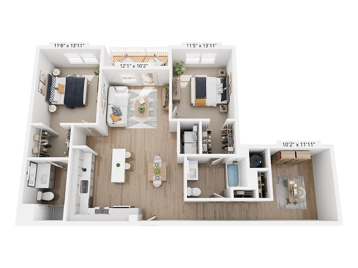 Floor plan B5